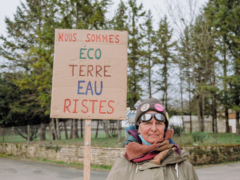 FRANCE – PROTEST AGAINST WATER RETENTION MEGA PONDS