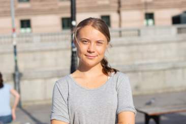 Greta Thunberg in Stckholm