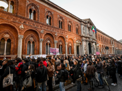 ITALY-​CRIME-​HOMICIDE-​WOMEN-​DEMO Giulia Cecchettin féminicide