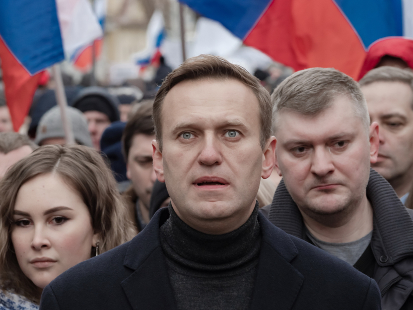 Michal Siergiejevicz Alexey Navalny in 2020